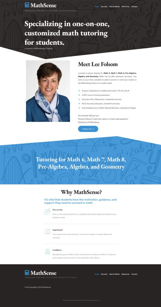 MathSense Tutoring