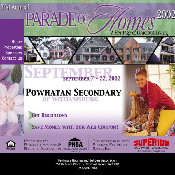 Peninsula Housing and Builders Association 21st Annual Parade of Homes