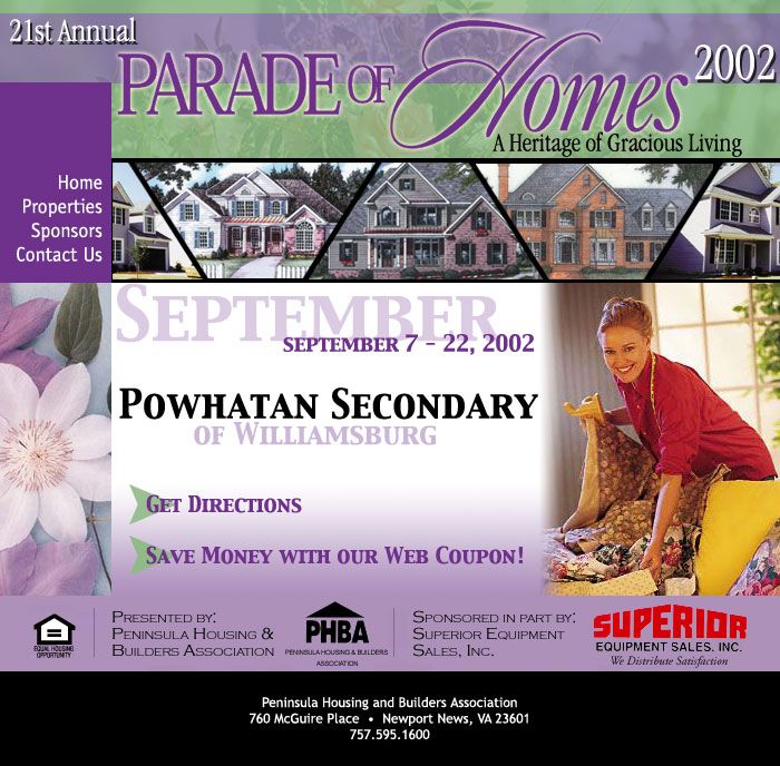 Peninsula Housing and Builders Association 21st Annual Parade of Homes