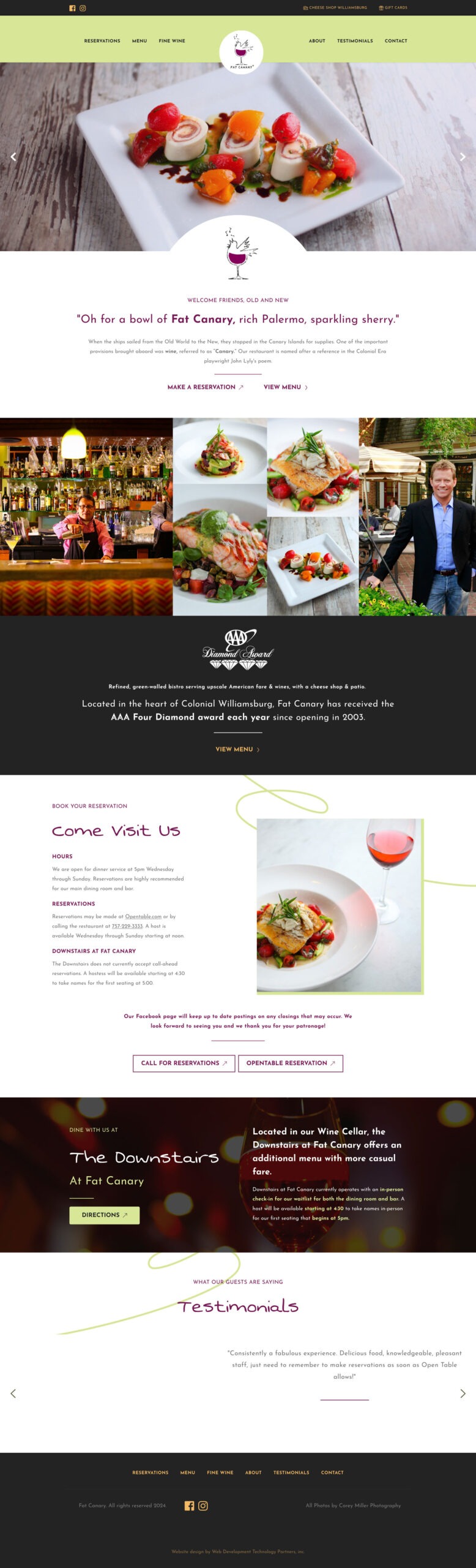 Fat Canary Restaurant
