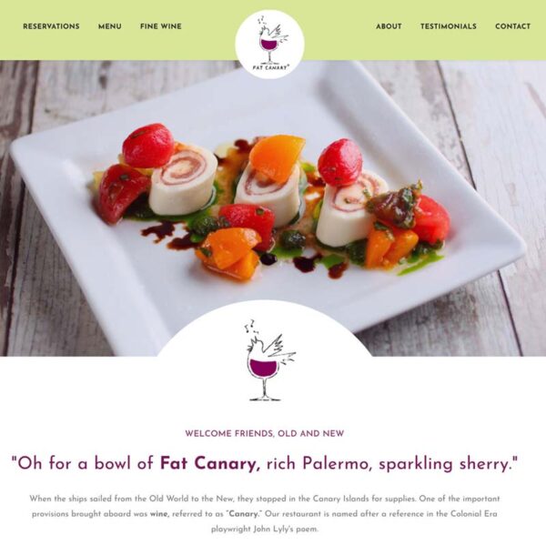 Fat Canary Restaurant
