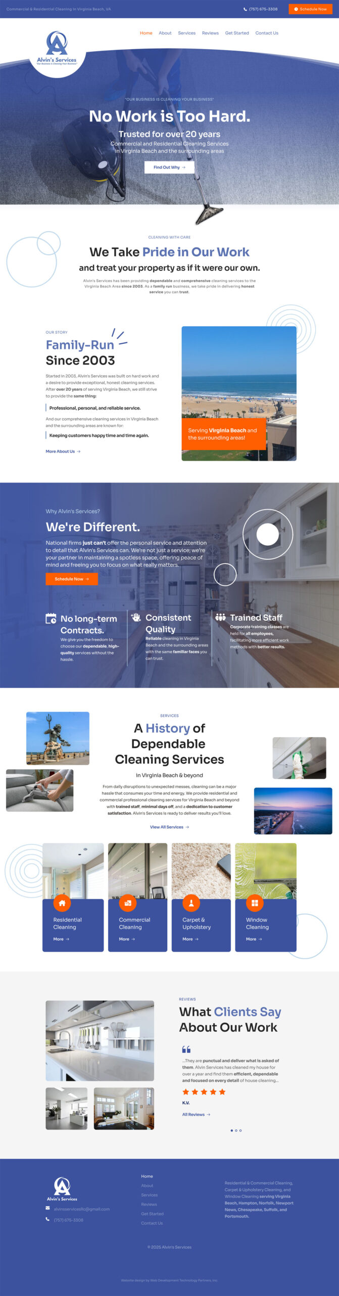 Alvin's Services - Commercial & Residential Cleaning In Virginia Beach, VA