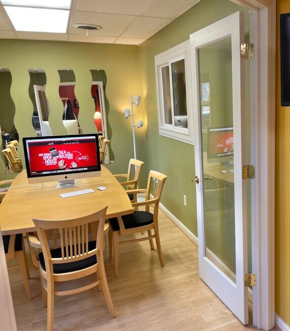 Web Development Technology Partners, inc. office conference room